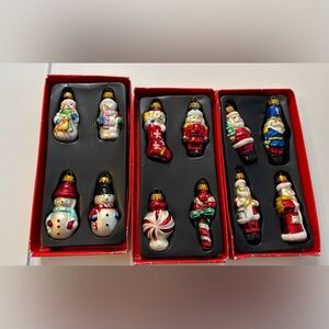 Vintage Yule rite Ornament lot